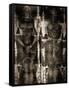 Shroud of Turin Full Image-null-Framed Stretched Canvas