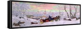 Shrove-Tide, 1916-Boris Kustodiyev-Framed Stretched Canvas