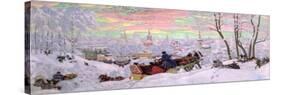 Shrove-Tide, 1916-Boris Kustodiyev-Stretched Canvas