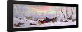 Shrove-Tide, 1916-Boris Kustodiyev-Framed Giclee Print