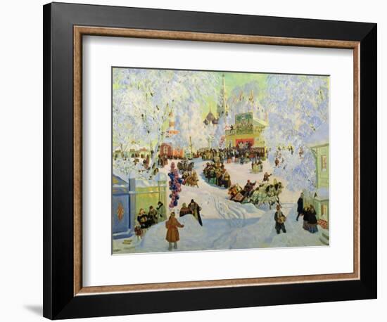 Shrove-Tide, 1919-Boris Kustodiyev-Framed Giclee Print