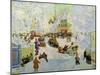 Shrove-Tide, 1919-Boris Kustodiyev-Mounted Giclee Print