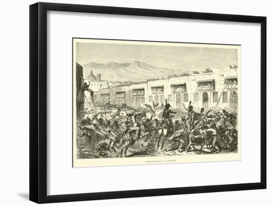 Shrove-Tuesday at Arequipa-Édouard Riou-Framed Giclee Print