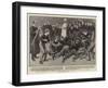 Shrove Tuesday at Westminster School, the Scramble for the Pancake-Gordon Frederick Browne-Framed Giclee Print