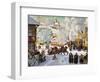 Shrovetide, 1919-Boris Mikhajlovich Kustodiev-Framed Giclee Print