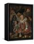 Shrovetide Revellers (The Merry Company) c.1615-Frans Hals-Framed Stretched Canvas