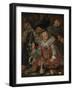 Shrovetide Revellers (The Merry Company) c.1615-Frans Hals-Framed Giclee Print