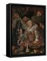 Shrovetide Revellers (The Merry Company) c.1615-Frans Hals-Framed Stretched Canvas