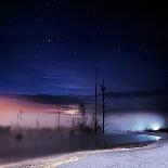 A Winter Night-Shu-Guang Yang-Stretched Canvas