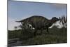 Shuangmiaosaurus in Swamp Water-Stocktrek Images-Mounted Art Print