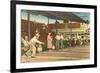 Shuffleboard, St. Petersburg, Florida-null-Framed Art Print