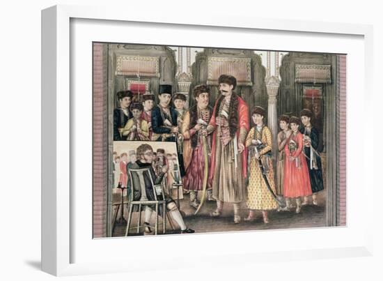 Shuja Ud-Daula, Nawab of Oudh-Tilly Kettle-Framed Giclee Print