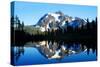 Shuksan Reflections II-Douglas Taylor-Stretched Canvas