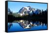 Shuksan Reflections II-Douglas Taylor-Framed Stretched Canvas