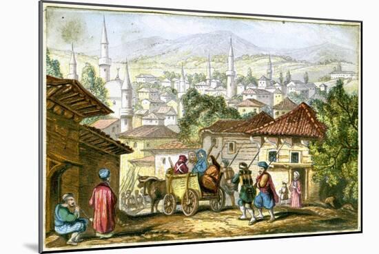 Shumla, a City in the Northeastern Part of Bulgaria, 19th Century-null-Mounted Giclee Print