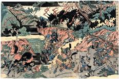 Minamoto Tametomo-Shuntei Katsukawa-Stretched Canvas