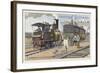 Shunting Locomotive, 1875-null-Framed Giclee Print