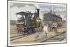 Shunting Locomotive, 1875-null-Mounted Giclee Print