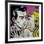 Shut Up and Kiss Me-Loui Jover-Framed Art Print