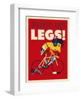 Shut Up Legs-Spencer Wilson-Framed Art Print