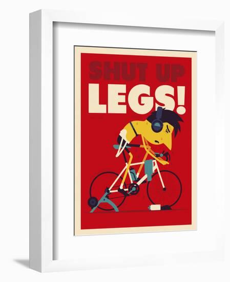 Shut Up Legs-Spencer Wilson-Framed Art Print
