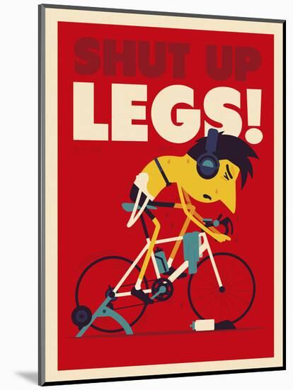 Shut Up Legs-Spencer Wilson-Mounted Art Print