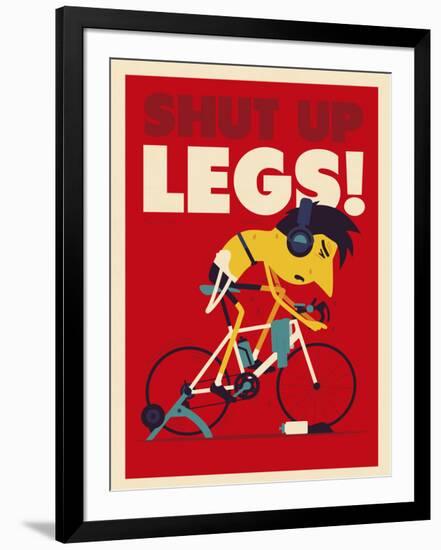 Shut Up Legs-Spencer Wilson-Framed Giclee Print