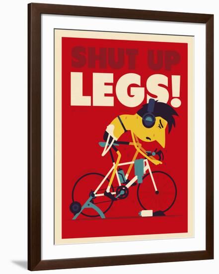 Shut Up Legs-Spencer Wilson-Framed Giclee Print