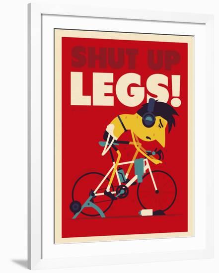 Shut Up Legs-Spencer Wilson-Framed Giclee Print