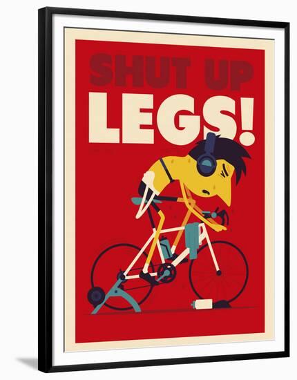 Shut Up Legs-Spencer Wilson-Framed Giclee Print