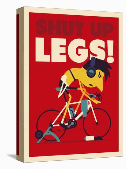 Shut Up Legs-Spencer Wilson-Stretched Canvas