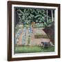 Shutesbury Garden, 1993-Caroline Jennings-Framed Giclee Print