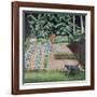 Shutesbury Garden, 1993-Caroline Jennings-Framed Giclee Print