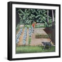 Shutesbury Garden, 1993-Caroline Jennings-Framed Giclee Print