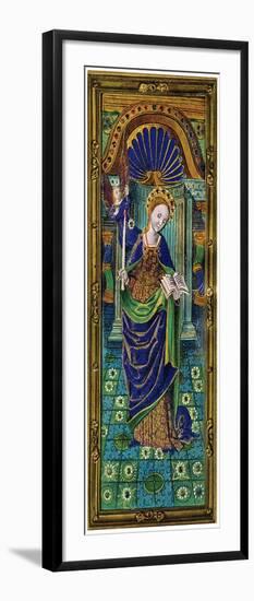 Shutter of a Triptych, Champlevé Enamel on Copper, 16th Century-null-Framed Giclee Print