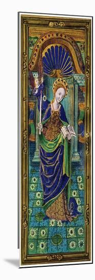 Shutter of a Triptych, Champlevé Enamel on Copper, 16th Century-null-Mounted Giclee Print