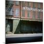 Shuttered Warehouse on the Lower East Side Lit by Late Day Sunlight-null-Mounted Photographic Print