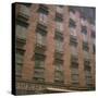 Shuttered Warehouse on Worth Street Lit by Late Day Sunlight-Walker Evans-Stretched Canvas