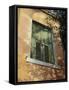 Shuttered Window in Italy, c.1996-Helen J. Vaughn-Framed Stretched Canvas