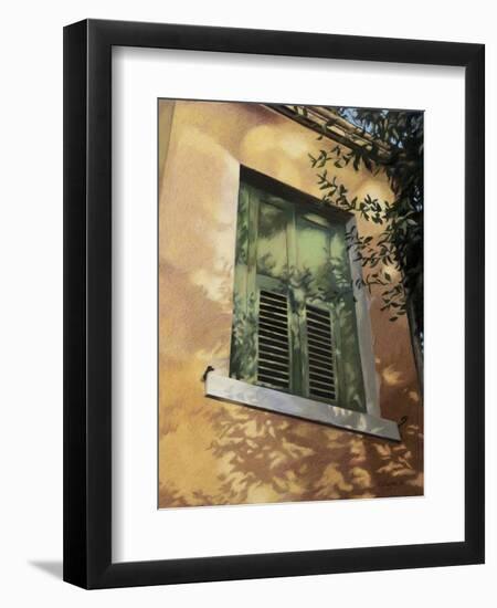 Shuttered Window in Italy, c.1996-Helen J. Vaughn-Framed Premium Giclee Print