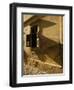 Shuttered Window of Old Mansion in Old City, Rhodes, Dodecanese Islands, Greece-David Beatty-Framed Photographic Print