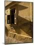 Shuttered Window of Old Mansion in Old City, Rhodes, Dodecanese Islands, Greece-David Beatty-Mounted Photographic Print