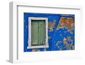 Shuttered Windows Burano, Italy-Darrell Gulin-Framed Photographic Print