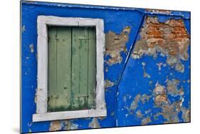 Shuttered Windows Burano, Italy-Darrell Gulin-Mounted Photographic Print