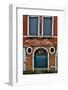 Shuttered Windows in Green, Venice, Italy-Darrell Gulin-Framed Photographic Print