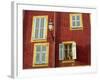 Shuttered Windows in the Old Town, Nice, Provence, France-I Vanderharst-Framed Photographic Print