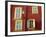 Shuttered Windows in the Old Town, Nice, Provence, France-I Vanderharst-Framed Photographic Print