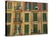 Shuttered Windows, Palma, Mallorca, Balearic Islands, Spain, Europe-Miller John-Stretched Canvas