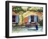 Shuttered Windows, Provence, France, 1999-Trevor Neal-Framed Premium Giclee Print