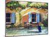 Shuttered Windows, Provence, France, 1999-Trevor Neal-Mounted Premium Giclee Print